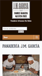 Mobile Screenshot of panaderiajmgarcia.com